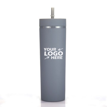 16 oz Plastic Double Wall Tumbler